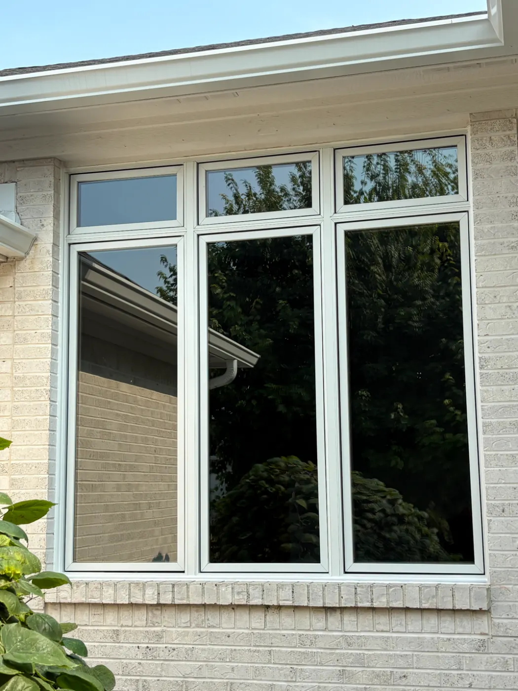 Energy-efficient windows installed in a Whiteland home